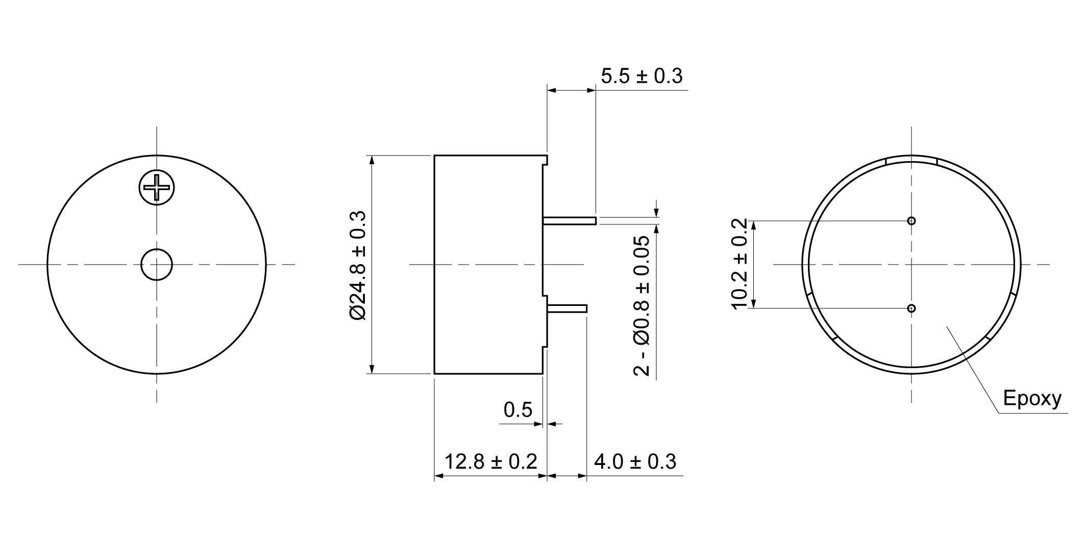 MT2512-12E9-65P Mechanical Drawing